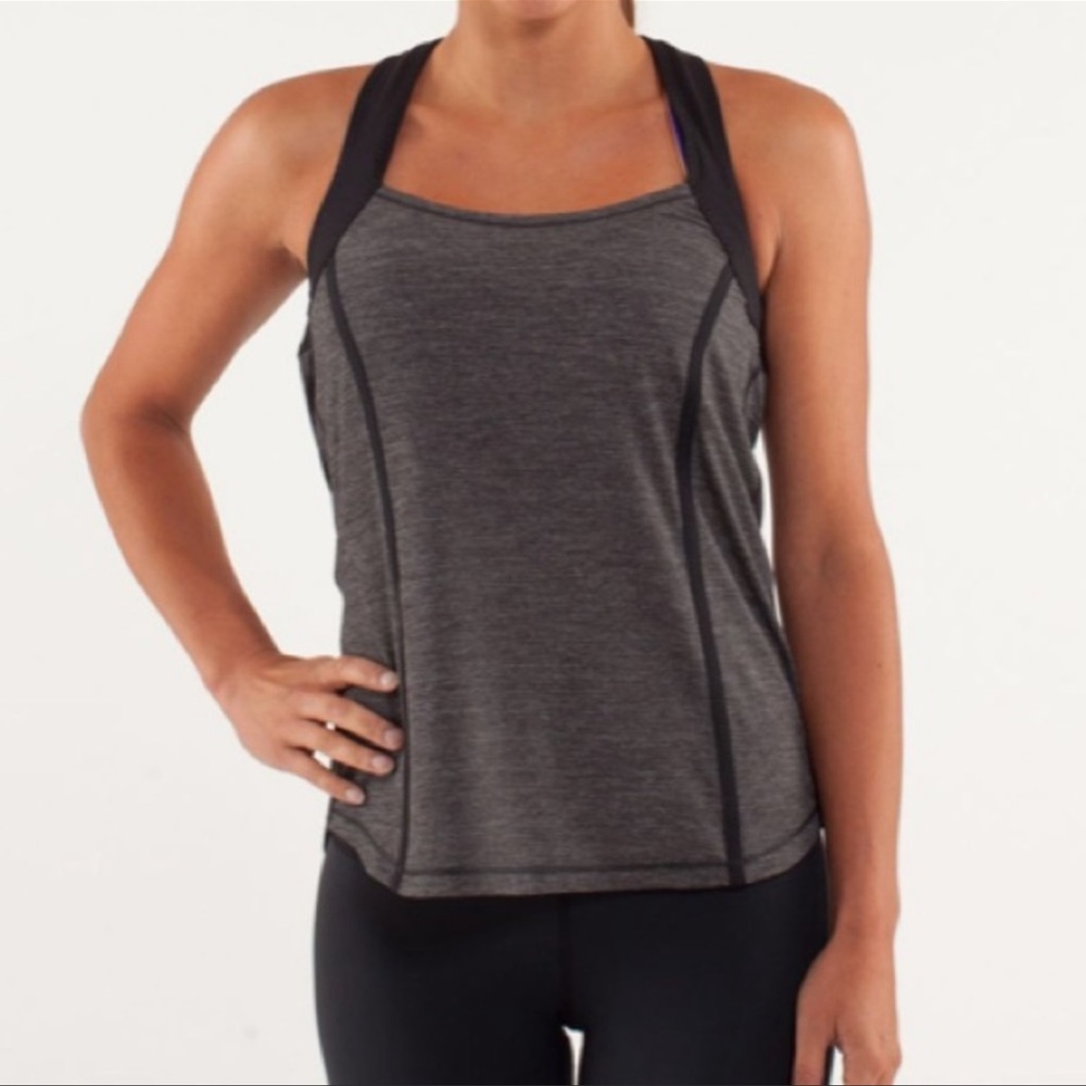 Lululemon Run: Team Spirit Tank Black